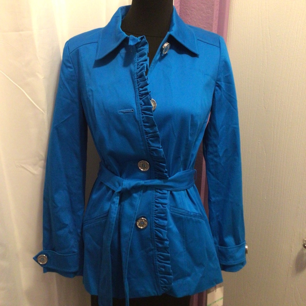 Anthracite by Muse Tuffled Trench Coat